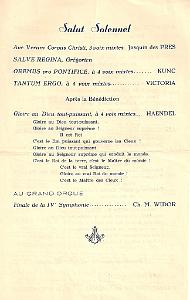 CONCERT CATHEDRALE D ORAN DU 20 NOVEMBRE 1949 (4)